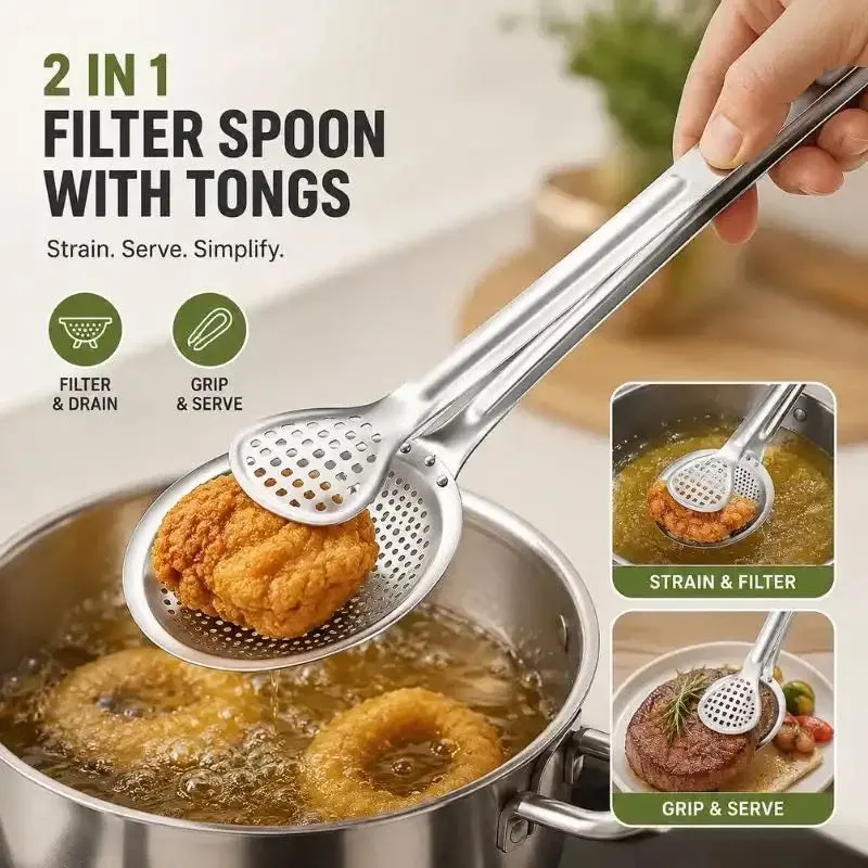 Frying Strainer Tongs — image 4