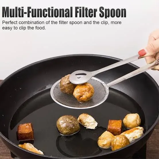 Frying Strainer Tongs — image 3