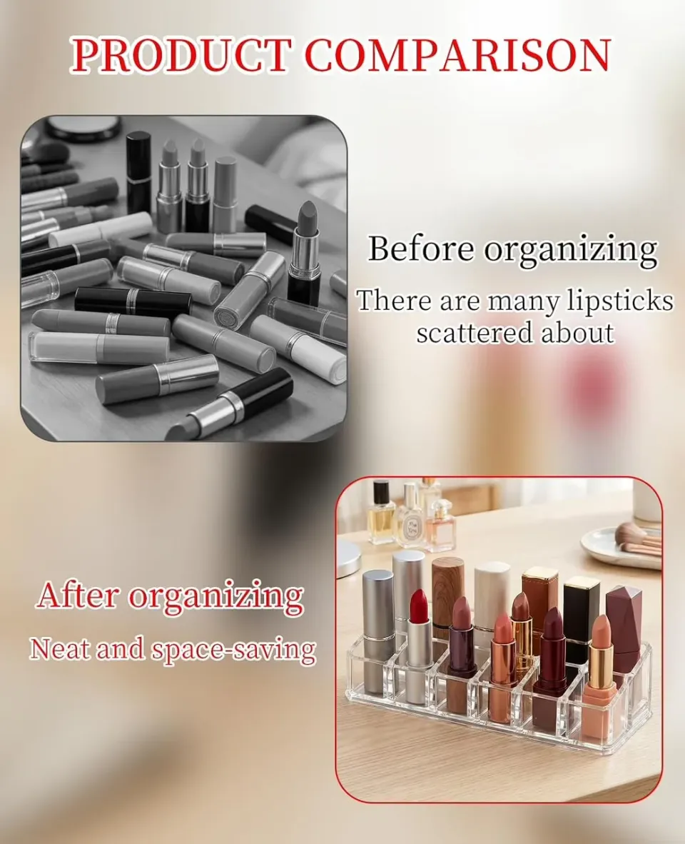 12-Slot Lipstick Organizer — image 3