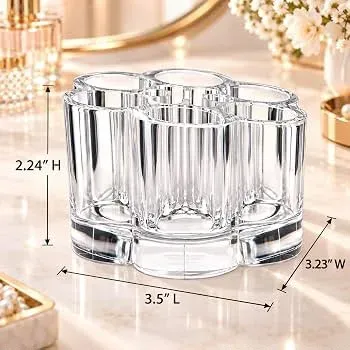 Flower Acrylic Makeup Holder — image 3