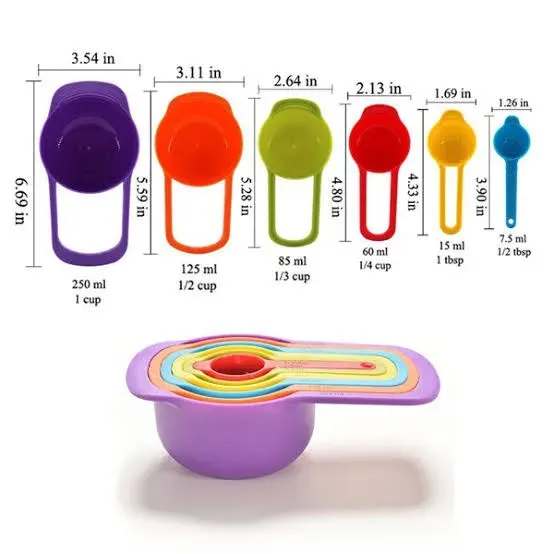 Colorful Measuring Set — image 3