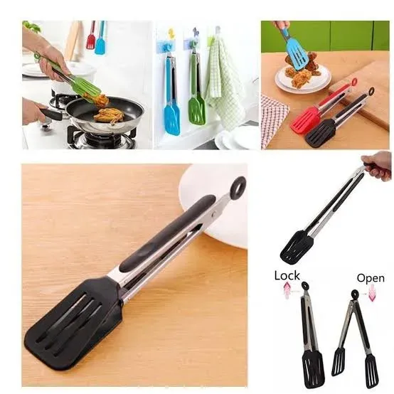 Non-Stick Spatula Tongs — image 3