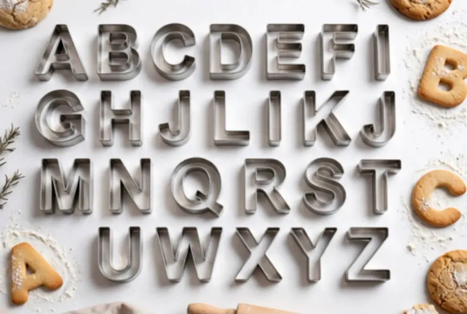 Alphabet Cookie Cutter Set — image 2