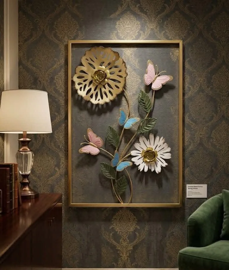Metal Flower Wall Art — image 5